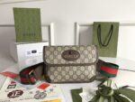 GUCCI Vintage GG Supreme Brossbody Bag-20X13X2.5CM