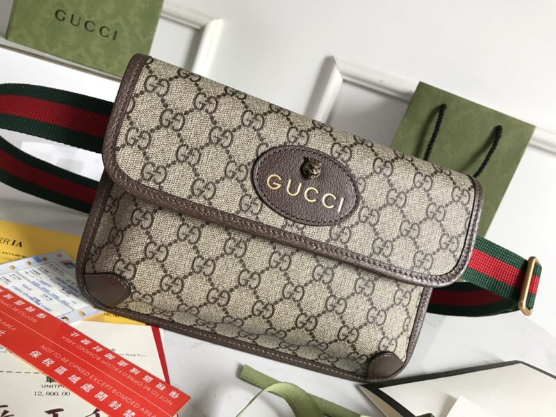 GUCCI Neo Vintage GG Supreme Belt Bag-24*16.5*4CM - Image 2