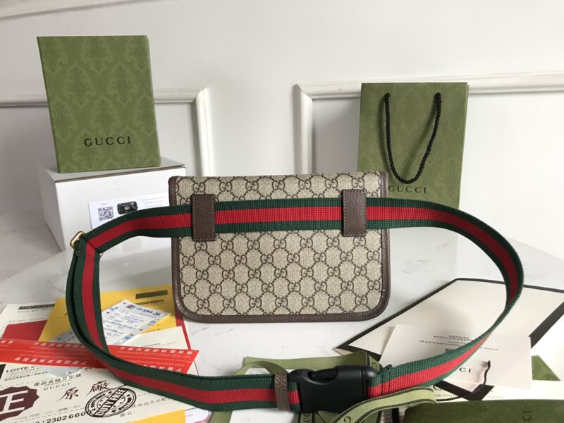 GUCCI Neo Vintage GG Supreme Belt Bag-24*16.5*4CM - Image 4