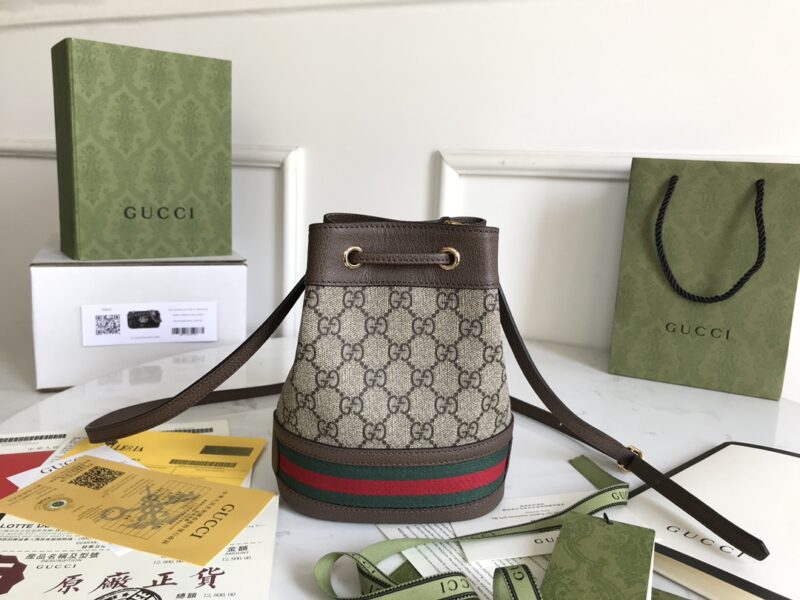 Gucci Ophidia Bucket-19*15*9CM - Image 5