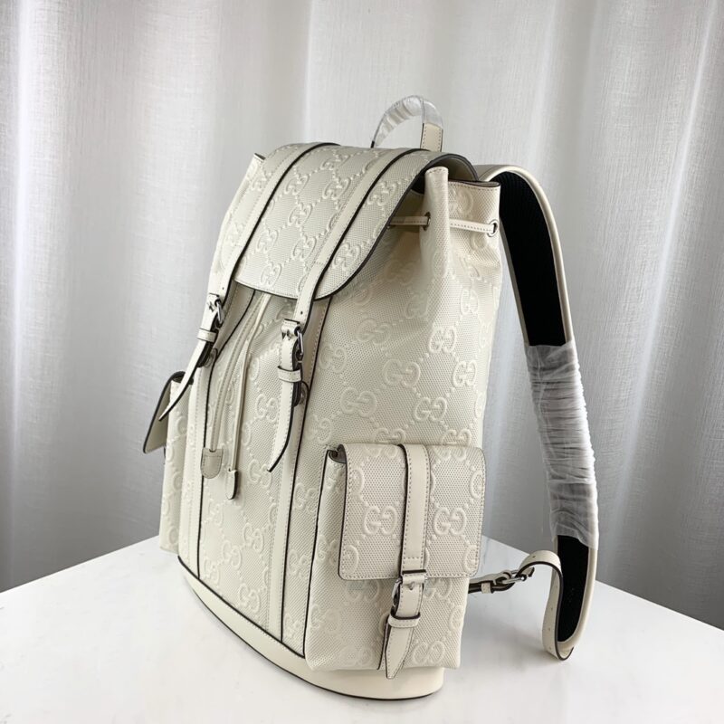 Gucci GG Embossed Backpack-34*41*12 - Image 4