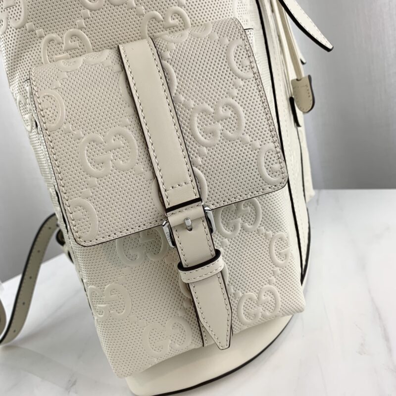 Gucci GG Embossed Backpack-34*41*12 - Image 7