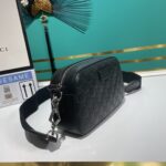 Gucci GG Embossed Crossbody Bag-24*14*7CM - Image 5