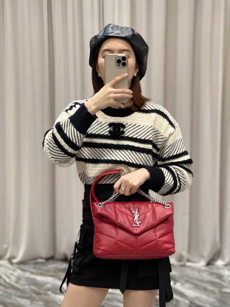 YSL Loulou Puffer-Lambskin Leather - Image 11