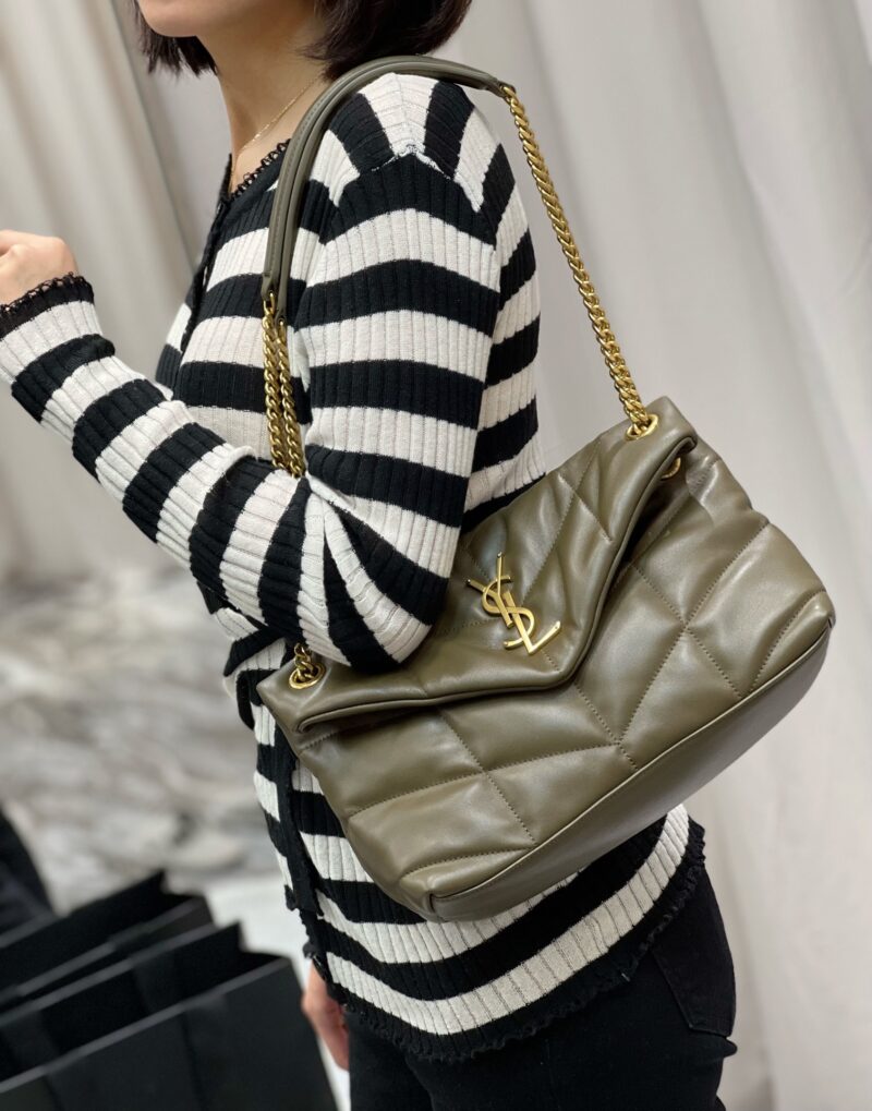 YSL Loulou Puffer-Lambskin Leather - Image 7