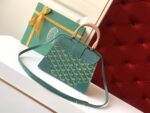 Goyard Coated Canvas and Leather Saigon Top Handle Bag-21CM - Image 5