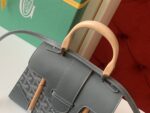 Goyard Coated Canvas and Leather Saigon Top Handle Bag-21CM - Image 3