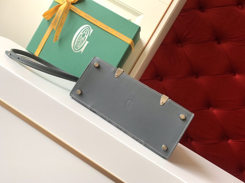 Goyard Coated Canvas and Leather Saigon Top Handle Bag-21CM - Image 5