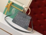 Goyard Coated Canvas and Leather Saigon Top Handle Bag-21CM - Image 8