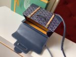 Goyard Coated Canvas and Leather Saigon Top Handle Bag-21CM - Image 3