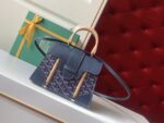 Goyard Coated Canvas and Leather Saigon Top Handle Bag-21CM