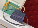 Goyard Coated Canvas and Leather Saigon Top Handle Bag-21CM - Image 7