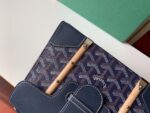 Goyard Coated Canvas and Leather Saigon Top Handle Bag-21CM - Image 9