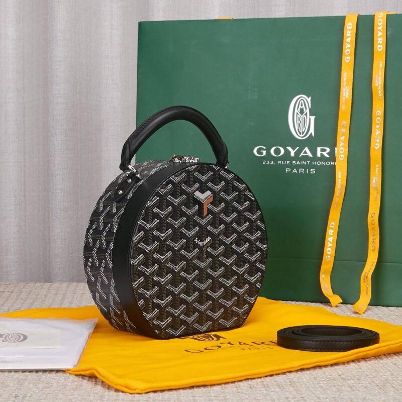 Goyard Jetblack Bag-16.5*7*18CM - Image 9
