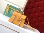 Goyard Coated Canvas and Leather Saigon Top Handle Bag-21CM
