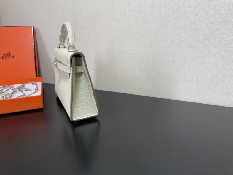 Hermes Kelly-Gold&Silver Hardware-19CM - Image 10