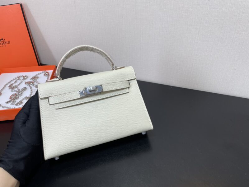 Hermes Kelly-Gold&Silver Hardware-19CM - Image 5