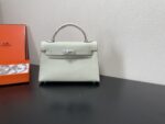 Hermes Kelly-Gold&Silver Hardware-19CM - Image 9