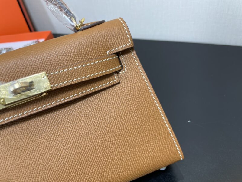 Hermes Kelly-Gold&Silver Hardware-19CM - Image 11