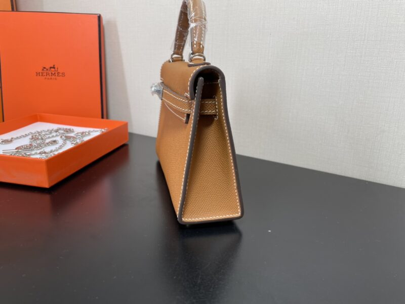 Hermes Kelly-Gold&Silver Hardware-19CM - Image 18