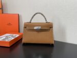 Hermes Kelly-Gold&Silver Hardware-19CM - Image 19