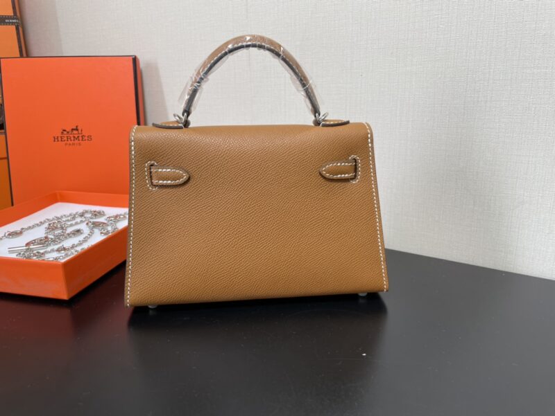 Hermes Kelly-Gold&Silver Hardware-19CM - Image 2