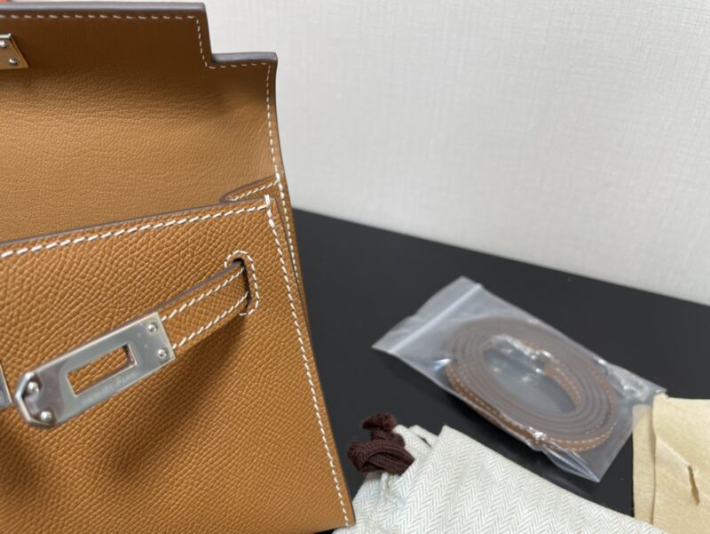 Hermes Kelly-Gold&Silver Hardware-19CM - Image 3