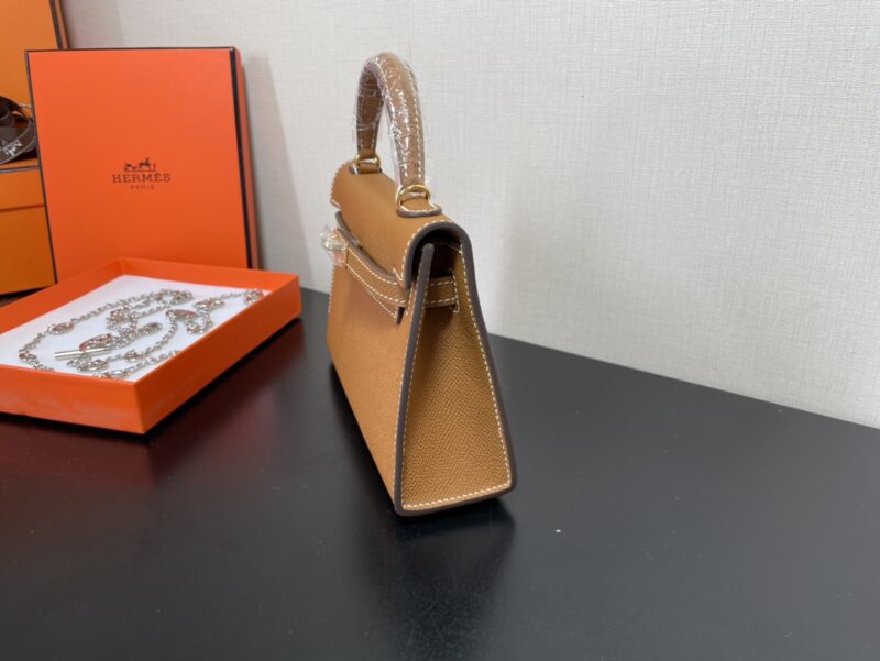 Hermes Kelly-Gold&Silver Hardware-19CM - Image 6