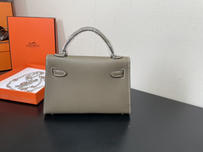 Hermes Kelly-Gold&Silver Hardware-19CM - Image 17