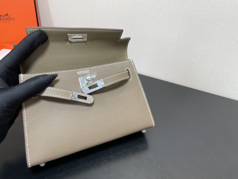 Hermes Kelly-Gold&Silver Hardware-19CM - Image 18