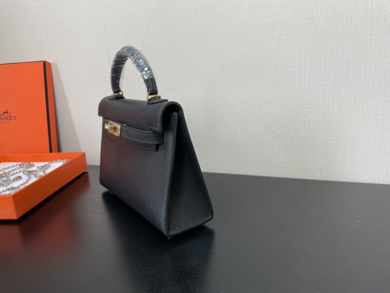 Hermes Kelly-Gold&Silver Hardware-19CM - Image 2