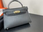 Hermes Kelly-Gold&Silver Hardware-19CM - Image 6
