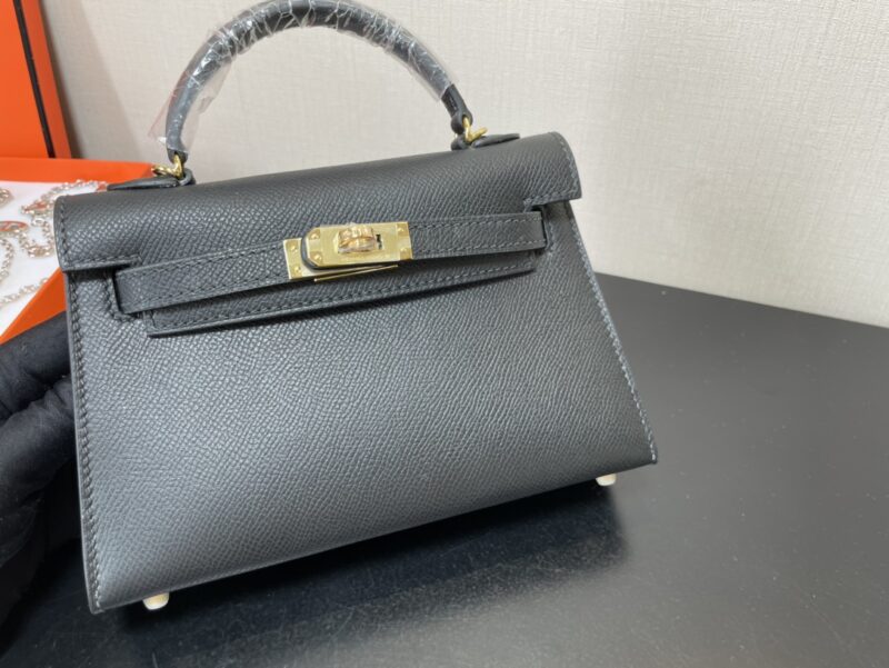 Hermes Kelly-Gold&Silver Hardware-19CM - Image 6