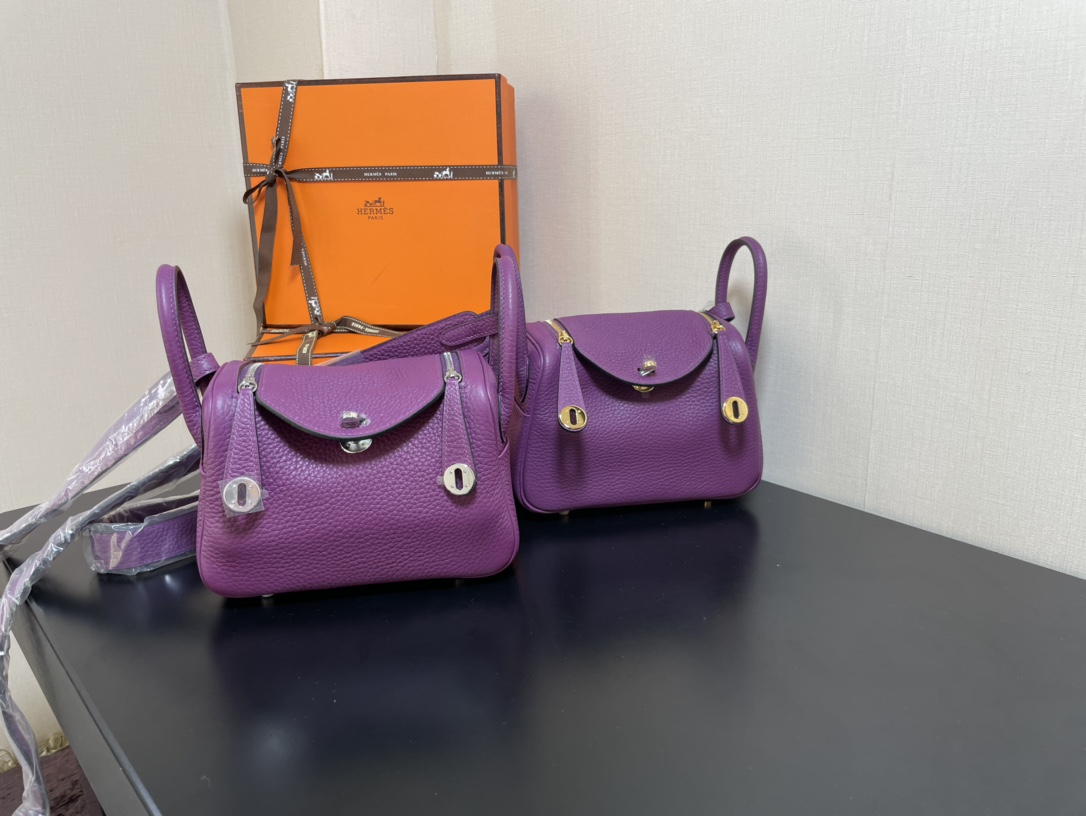 hebag-203241erwrwrwe_1_.jpg Hermes Lindy 19-Togo Leather-19CM - Image 1