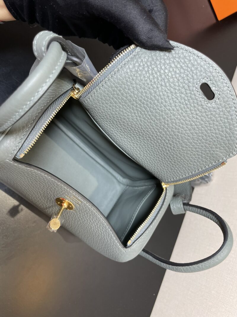 Hermes Lindy 19-Togo Leather-19CM - Image 6