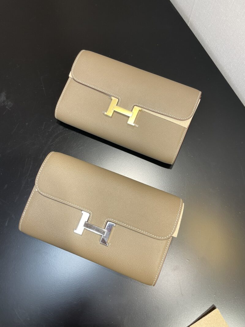 Hermes Constance Wallet On Chain-Epsom-20*13*2CM - Image 14
