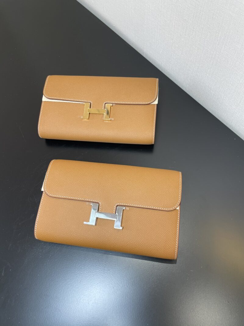 Hermes Constance Wallet On Chain-Epsom-20*13*2CM - Image 15