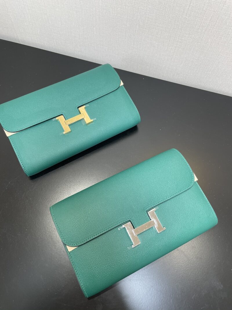 Hermes Constance Wallet On Chain-Epsom-20*13*2CM - Image 21