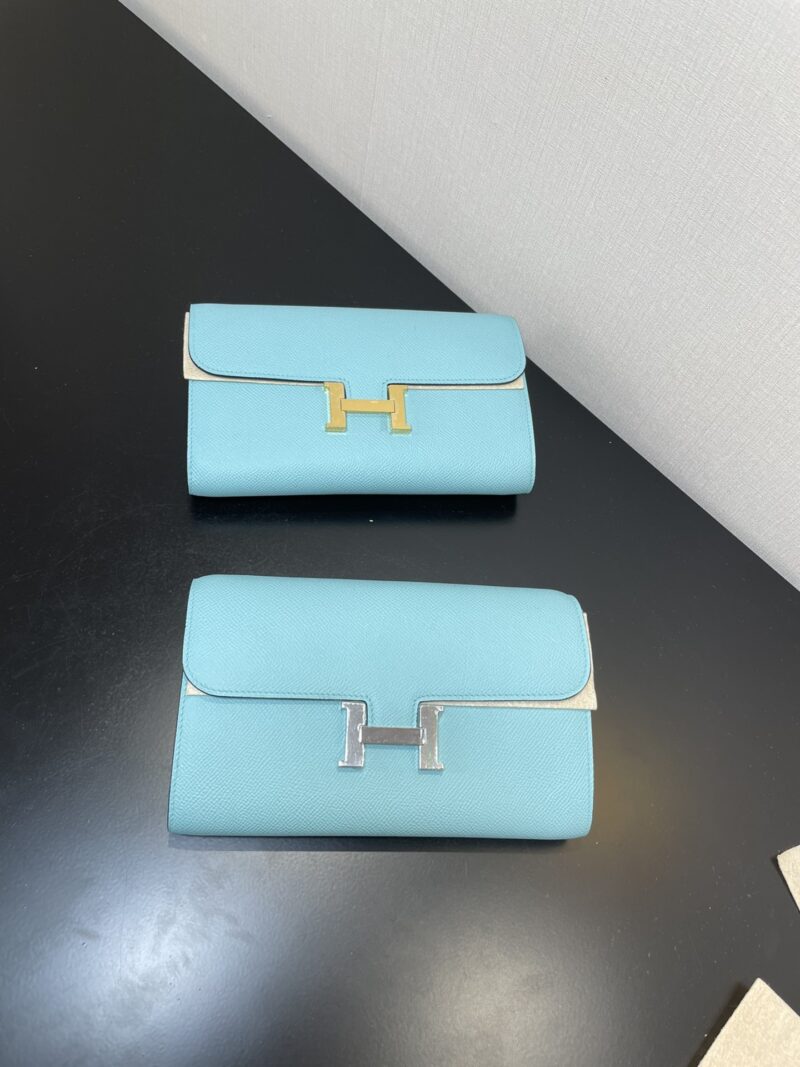 Hermes Constance Wallet On Chain-Epsom-20*13*2CM - Image 22