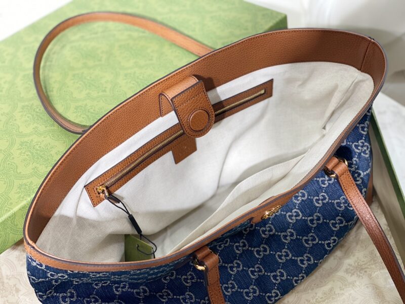 Gucci Demin Tote Handbags-38*28*14CM - Image 8