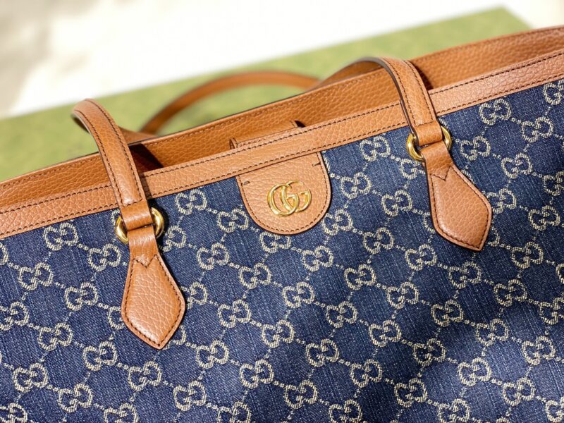 Gucci Demin Tote Handbags-38*28*14CM - Image 7