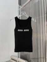 Miu Miu Viscose Tank Top