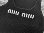 Miu Miu Viscose Tank Top - Image 6