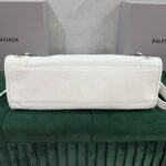 Balenciag Women's Le City Bag in Optic White-38*24*14CM - Image 8