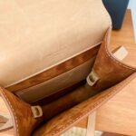 YSL Kaia North/South Satchel In Vegeatble-16*18*6CM - Image 4