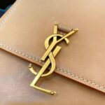 YSL Kaia North/South Satchel In Vegeatble-16*18*6CM - Image 2