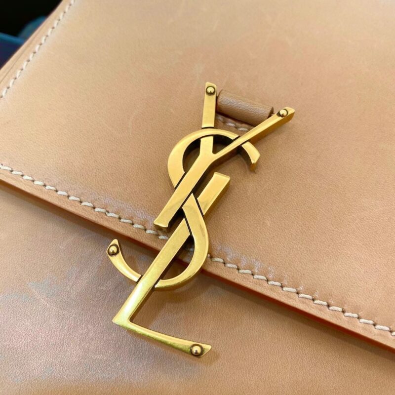 YSL Kaia North/South Satchel In Vegeatble-16*18*6CM - Image 2