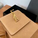 YSL Kaia North/South Satchel In Vegeatble-16*18*6CM - Image 7