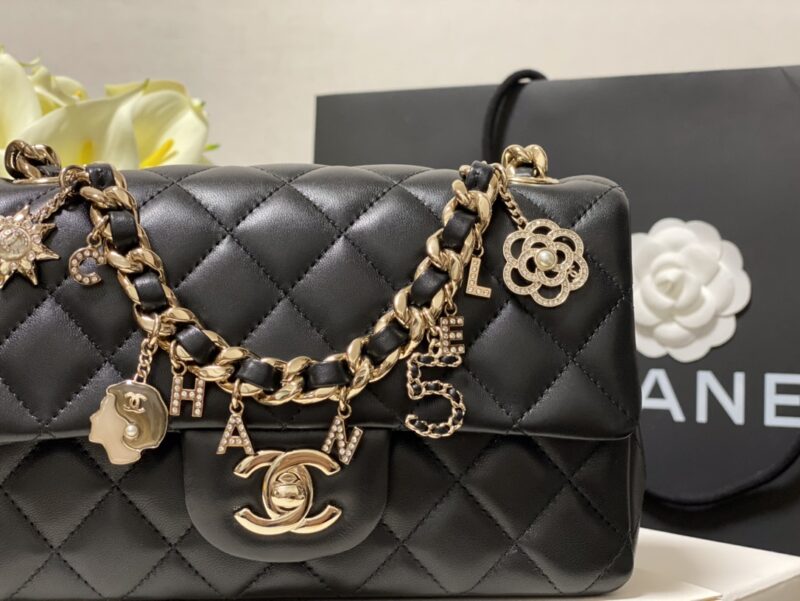 Ch@nel Flap Bag-12*20*6CM - Image 8