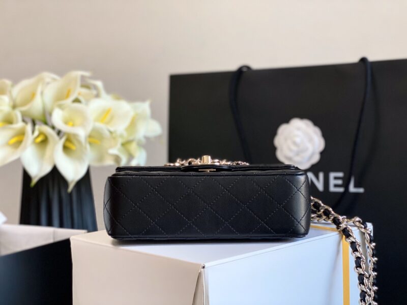 Ch@nel Flap Bag-12*20*6CM - Image 6